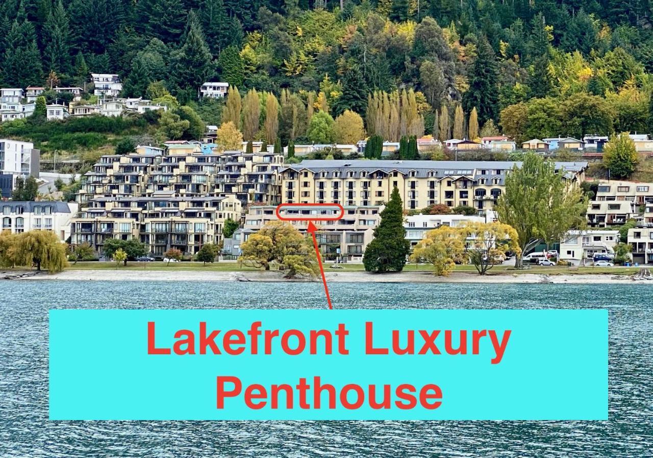 Lakefront Luxury Penthouse Central Queenstown Exteriör bild